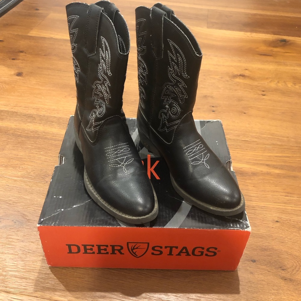 Deer Stags Cowboy Boots
